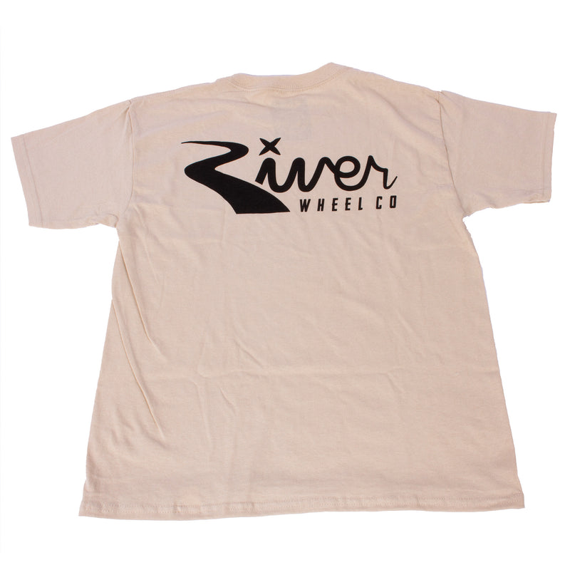 River Wheel Co- Black and Tan Shirt