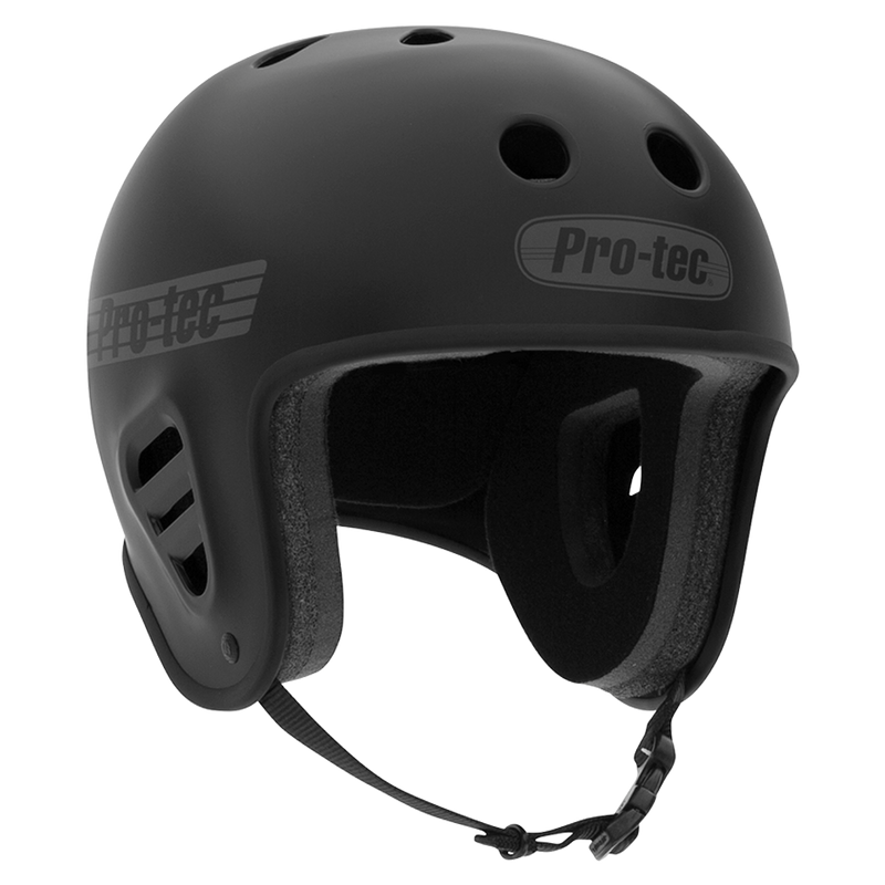 Pro-Tec Full Cut Skate Helmet Matte Black